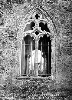 Chapterhouse: Gothic Window in the Chapterhouse, Mellifont Abbey