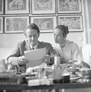 Einem: Gottfried von Einem with his wife