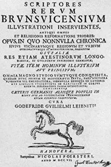 Leibniz: Gottfried Wilhelm Leibniz