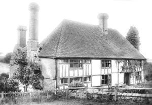 Goudhurst: Goudhurst, Twissenden Manor 1904