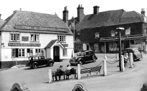 Goudhurst: Goudhurst, the Vine Hotel 1950