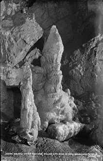 Formations: Gough's Caves Cheddar Pillar