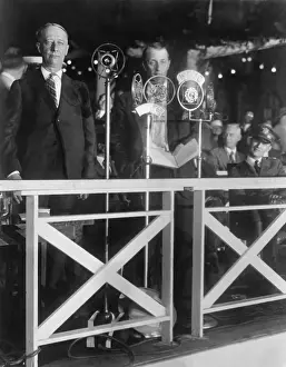 Irish American: Gov. Alfred E. Smith speaking at City Hall, New