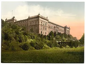 Cassel: Government building, Cassel (i.e. Kassel), Hesse-Nassau, Ge