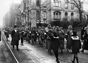 Reinhard: Government-loyal troops in Berlin, 1919