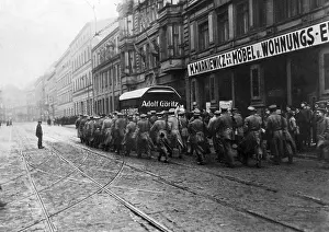 Fuer: Government soldiers in Berlin, 1918