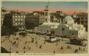 Djedid: Government square and the Mosque, Algiers