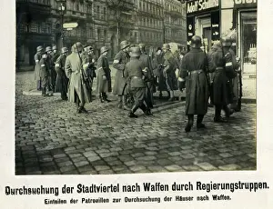 Loyal: Government troops in Berlin, 1919