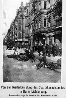 Mauser: Government troops in Berlin-Lichtenberg, 1919