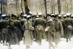 Ministries: Government troops in the Tierpark, 1918