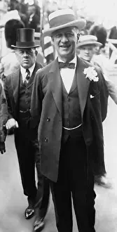 Irish American: Governor Alfred E. Smith of New York State. He served