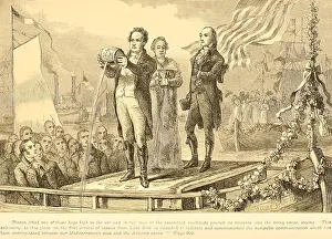 Manmade: Governor Dewitt Clinton presided over the