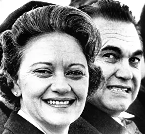 Outgoing: Governor-elect Lurleen Wallace, and her ?