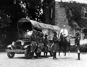 Ezra: Governor Franklin Roosevelt on horseback ?