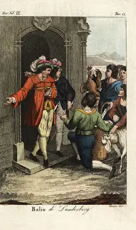 1386: Governor Landenberg, medieval Switzerland