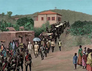 Ending: Governor Maxwell returns to Cape Coast Castle, from Cumasia