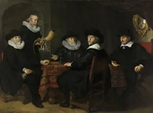 Flinck: Four Governors of the Arquebusiers Civic Guard
