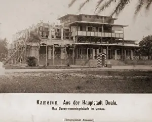 Craftsmen: Governor's building in Cameroon, 1903