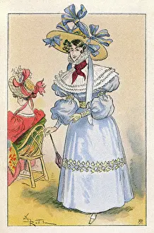 Gigot: Gown of Late 1820s