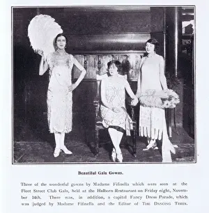 Three gowns from Fifinella, 1924