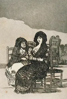 Advice: Goya (1746-1828). Spanish painter and printmaker. Los Capric