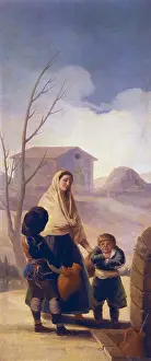 Infante: GOYA Y LUCIENTES, Francisco de (1746-1828). Poor