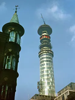 Weathercock: GPO/British Telecom Tower under construction