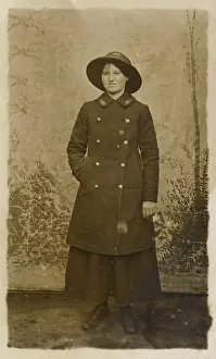 Beverley: GPO Post Office female worker in uniform