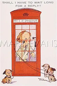Anxiously: GPO TELEPHONE KIOSK