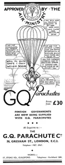 Quilter: GQ Parachutes Descriptive Cartoon