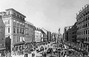 Horse Drawn: The Graben in Vienna, 1781