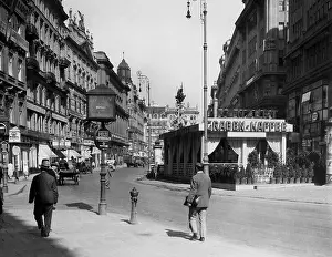 Boulevards: The Graben in Vienna, 1928