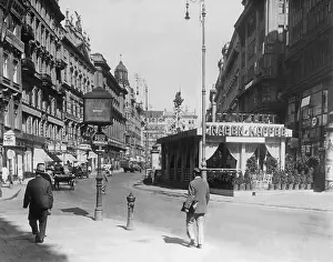 Graben: The Graben in Vienna, 1928