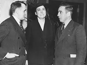 Reformers: Grace Abbott (center) delegate to the International