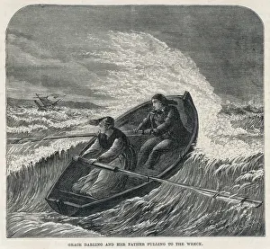 Depictions: GRACE DARLING ROWING