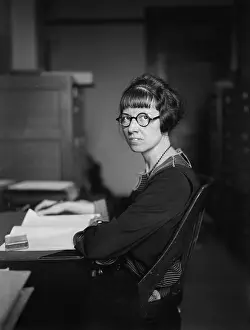 Skilled Labor: Grace M. Eddy, was the first woman examiner for