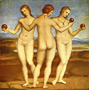 Raffael: The Three Graces, by Raphael