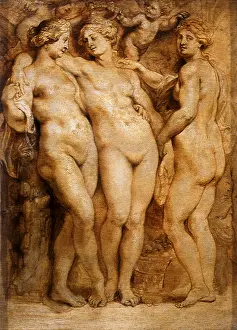 1628: The Three Graces, by Rubens