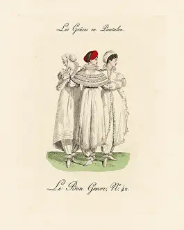 Mesangere: Three graces in trousers