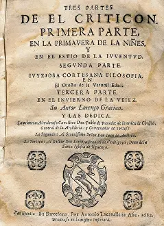 Moralist: GRACIAN, Baltasar (1601-1658)