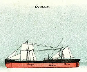 Masts: Gracie, cargo ship