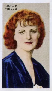 Gracie: Gracie Fields, English actress and singer