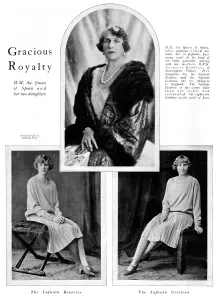 Gracious: Gracious Royalty: HM the Queen of Spain and her daughters, 1
