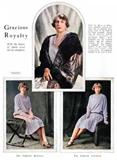Gracious: Gracious Royalty: HM the Queen of Spain and her daughters, 1