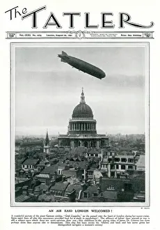 Graf, German zeppelin over London 1931