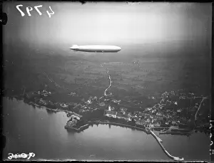 Graf Zeppelin in Flight