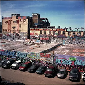 Graffiti: Graffiti and cars New York