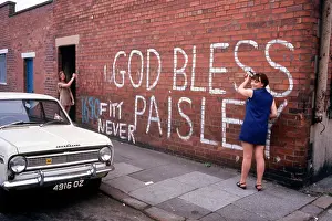 Fitt: Graffiti on a wall in Northern Ireland
