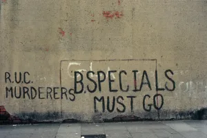 Specials: Graffiti on a wall, Northern Ireland