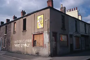 Irishman: Graffiti on a wall, Northern Ireland